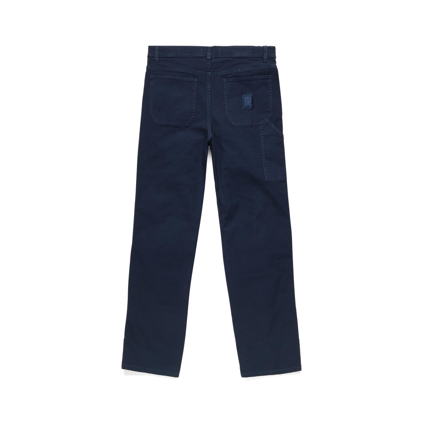 Back View of Topo Designs Utility Pants - Men's in "Midnight"