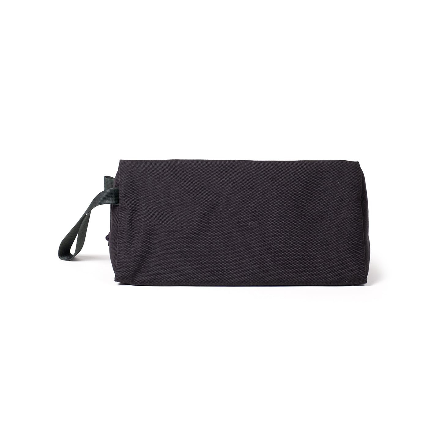 Back View of Topo Designs Dopp Kit in "Black / White Grid"