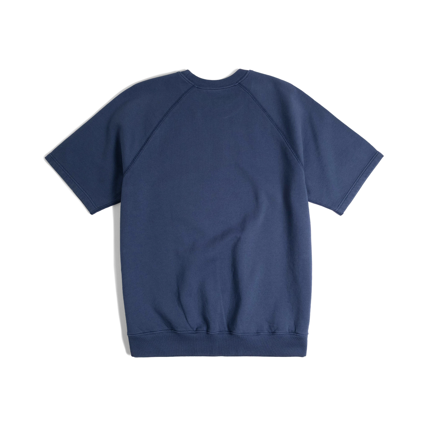 General back image of Topo Designs x TSPTR Puffy Coat Sweatshirt in "Navy"