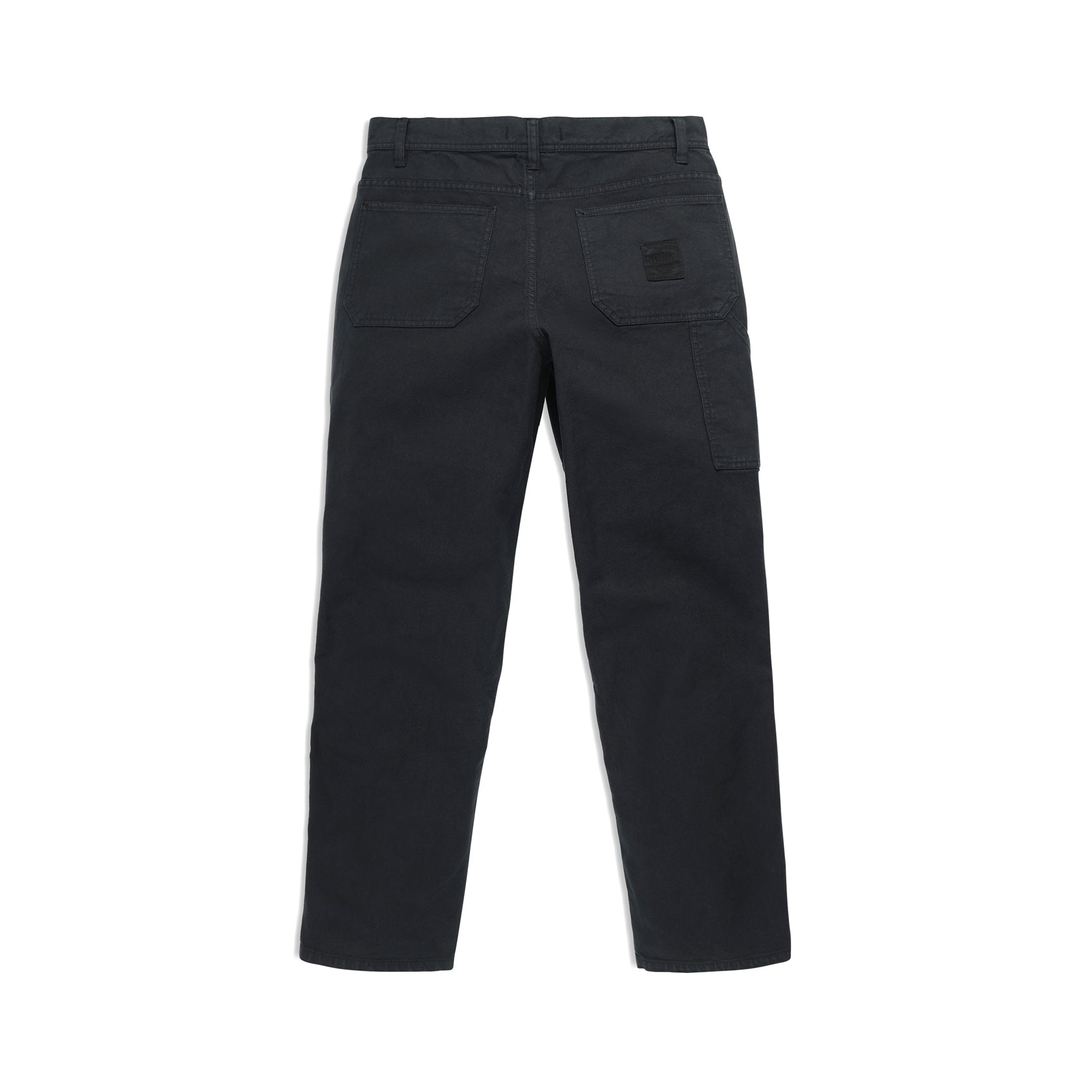 Back View of Topo Designs Dirt Utility Pants - Men's  in "Black"