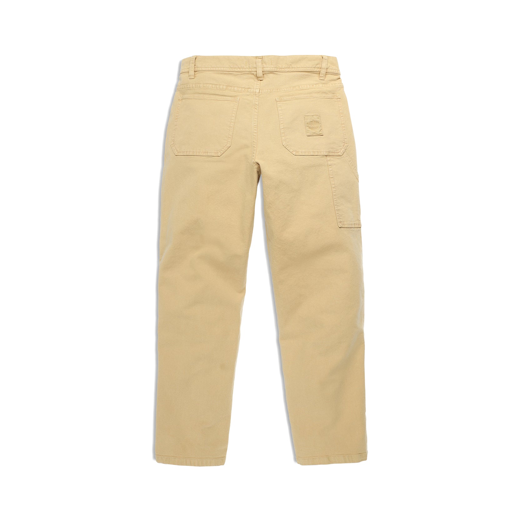 Back View of Topo Designs Dirt Utility Pants - Men's  in "Sahara"