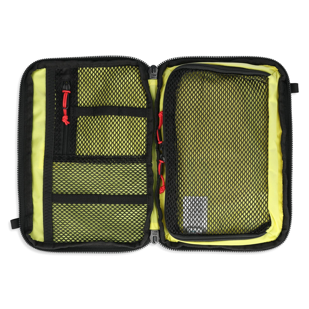 General Detail shot of Topo Designs All Adventure Accessory Bag in "Sea Pine"