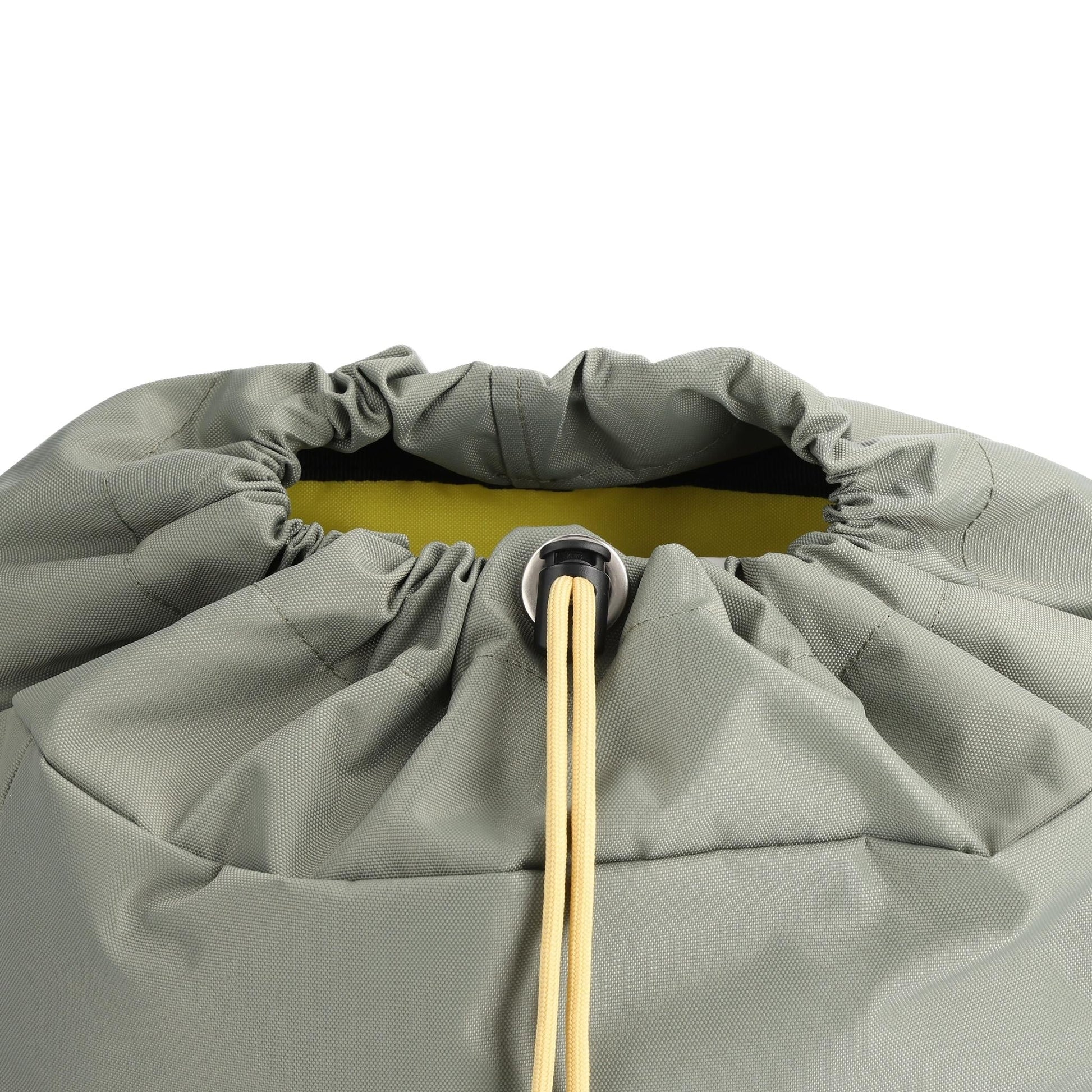 General detail shot of Topo Designs Rover Pack Classic in "Beetle / Spice"