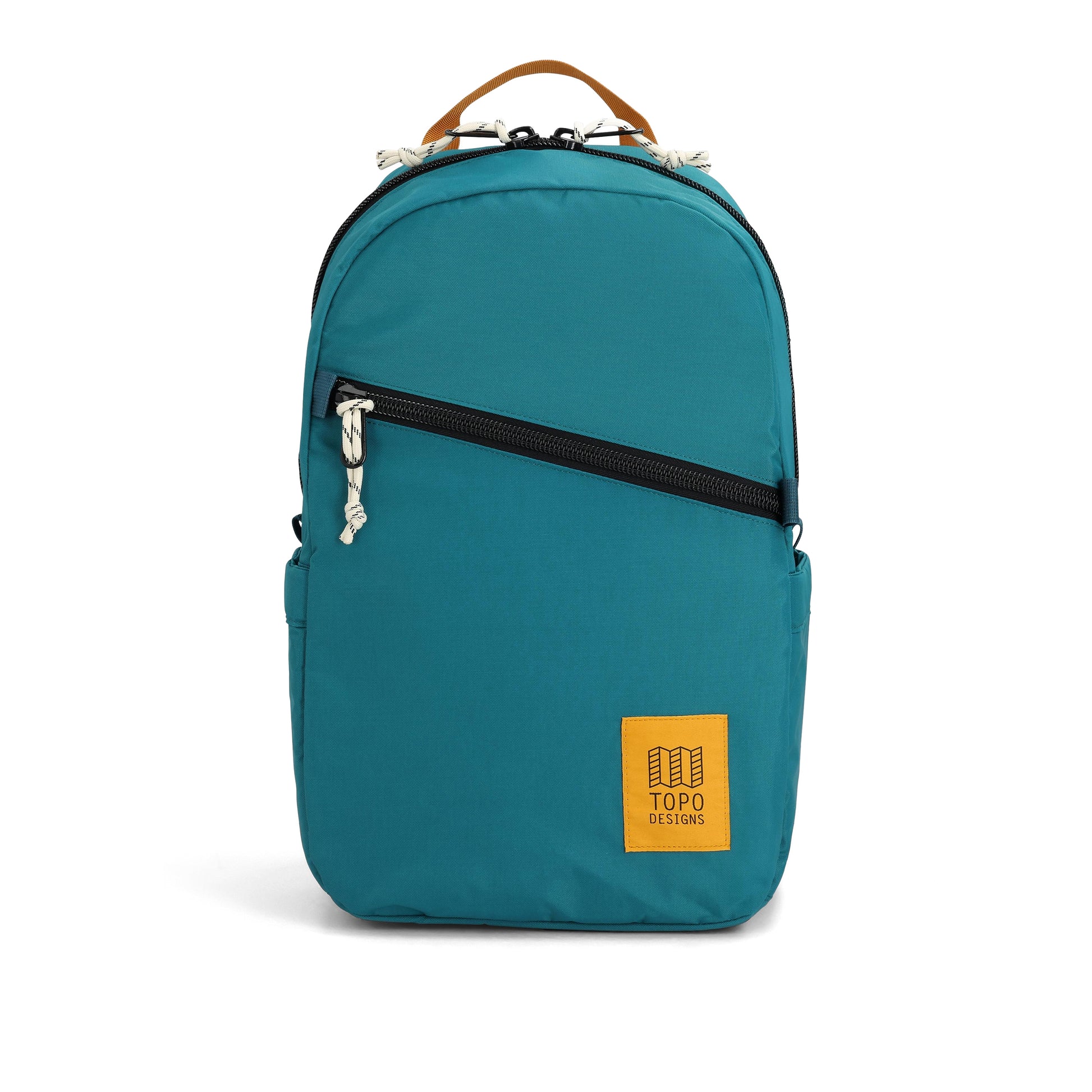 Front View of Topo Designs Light Pack in "Spruce"