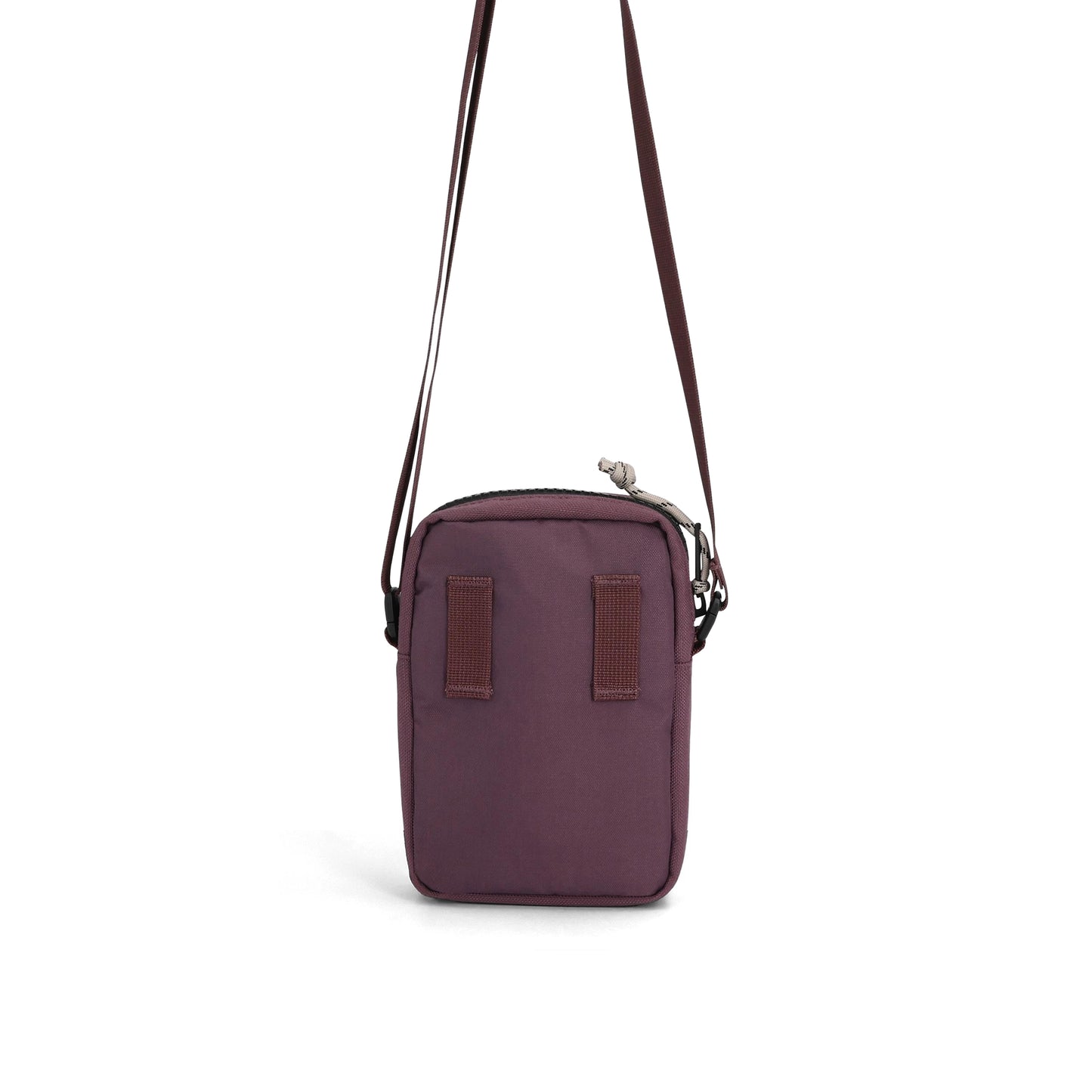Back View of Topo Designs Mini Shoulder Bag in "Huckleberry"