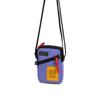 Front View of Topo Designs Mini Shoulder Bag in "Very Peri / Forest"