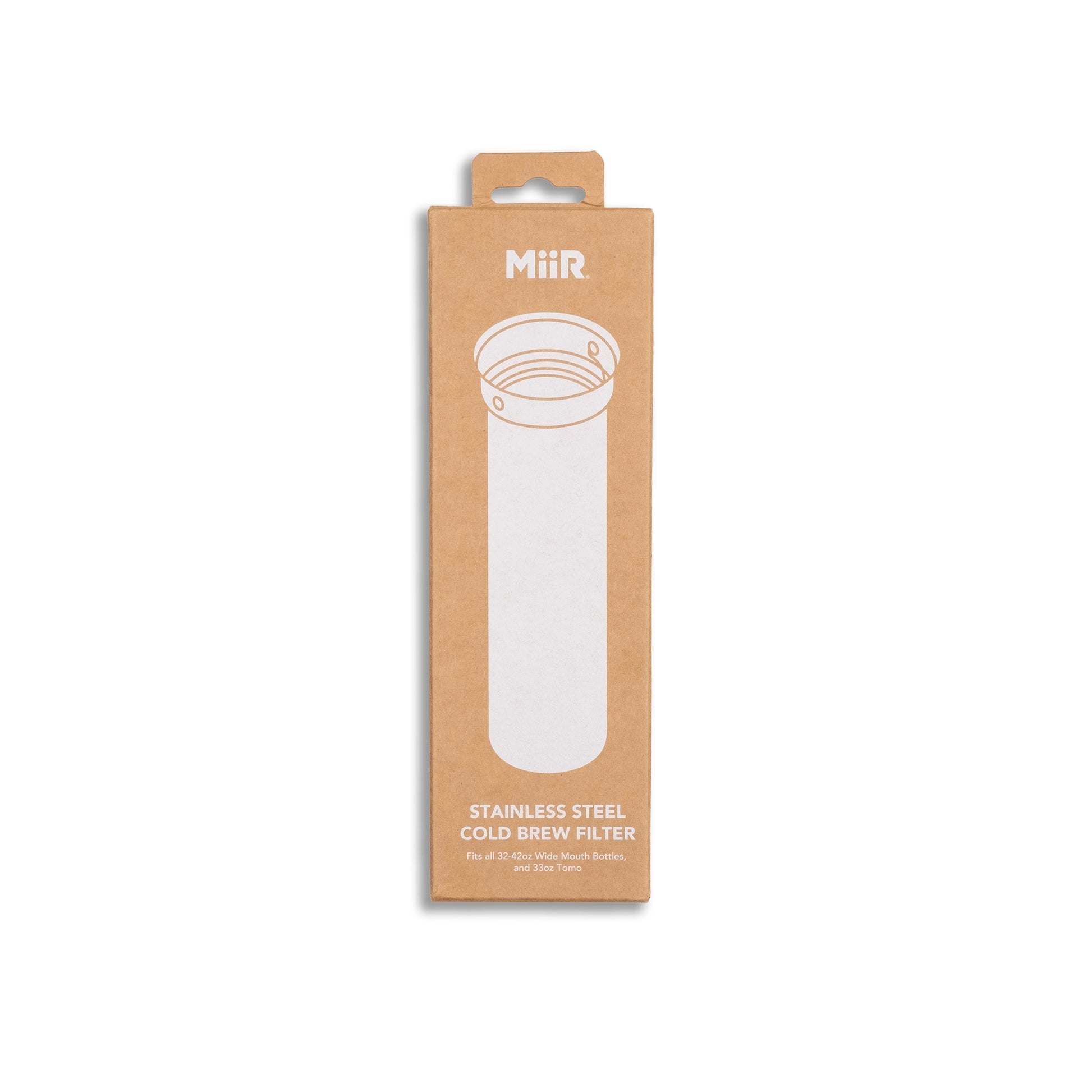 Topo Designs x MiiR Cold Brew Filter in "Stainless Steel"