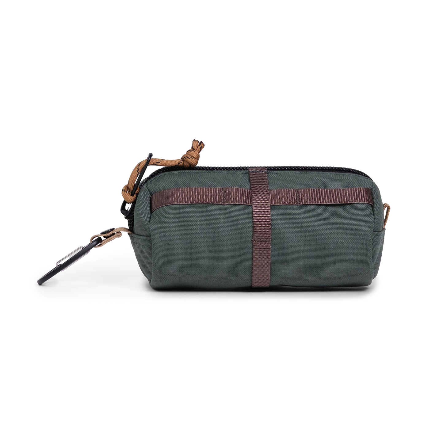 Back View of Topo Designs Burrito Bag in "Forest / Woodland"