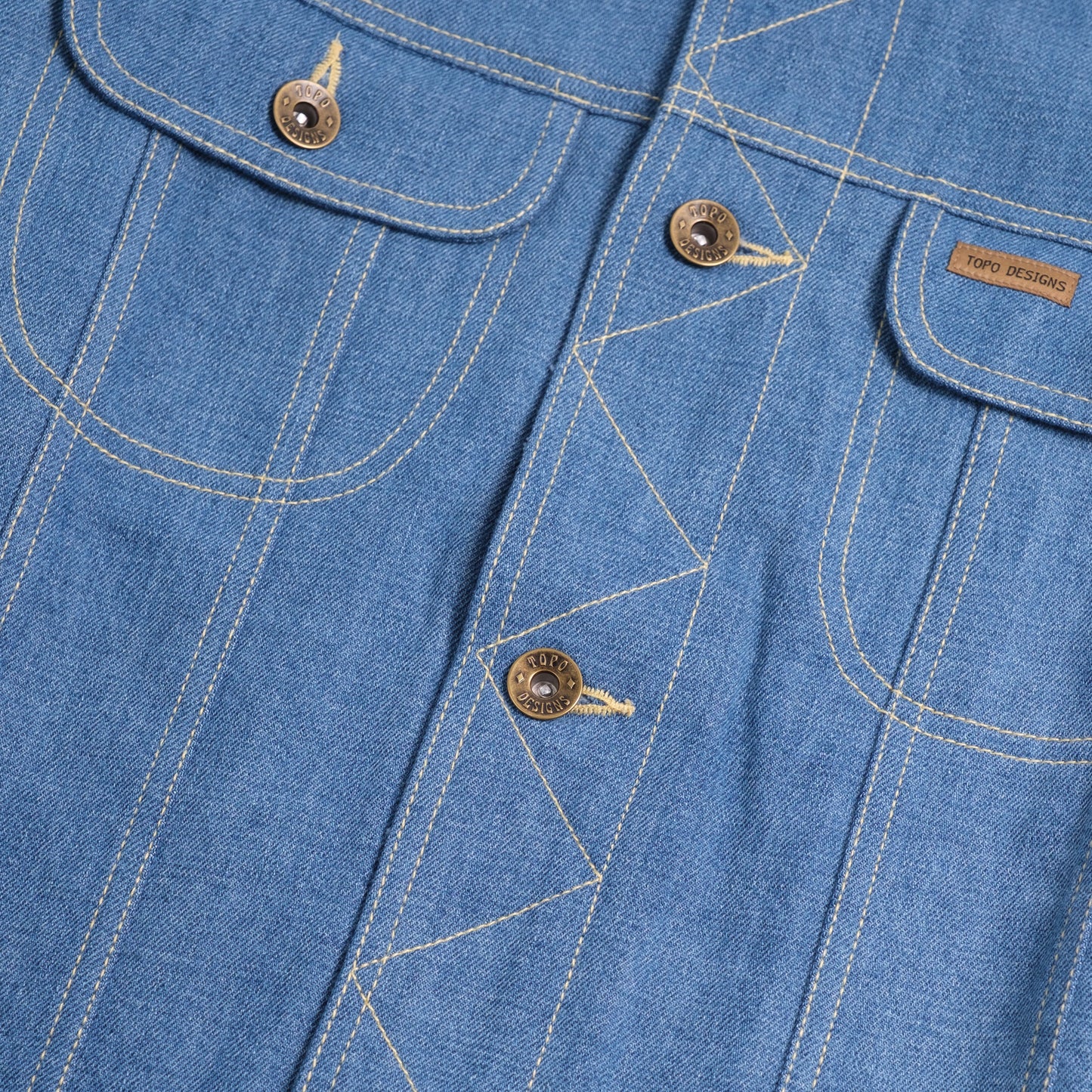 Mt. West Trucker Jacket - Denim - Men's