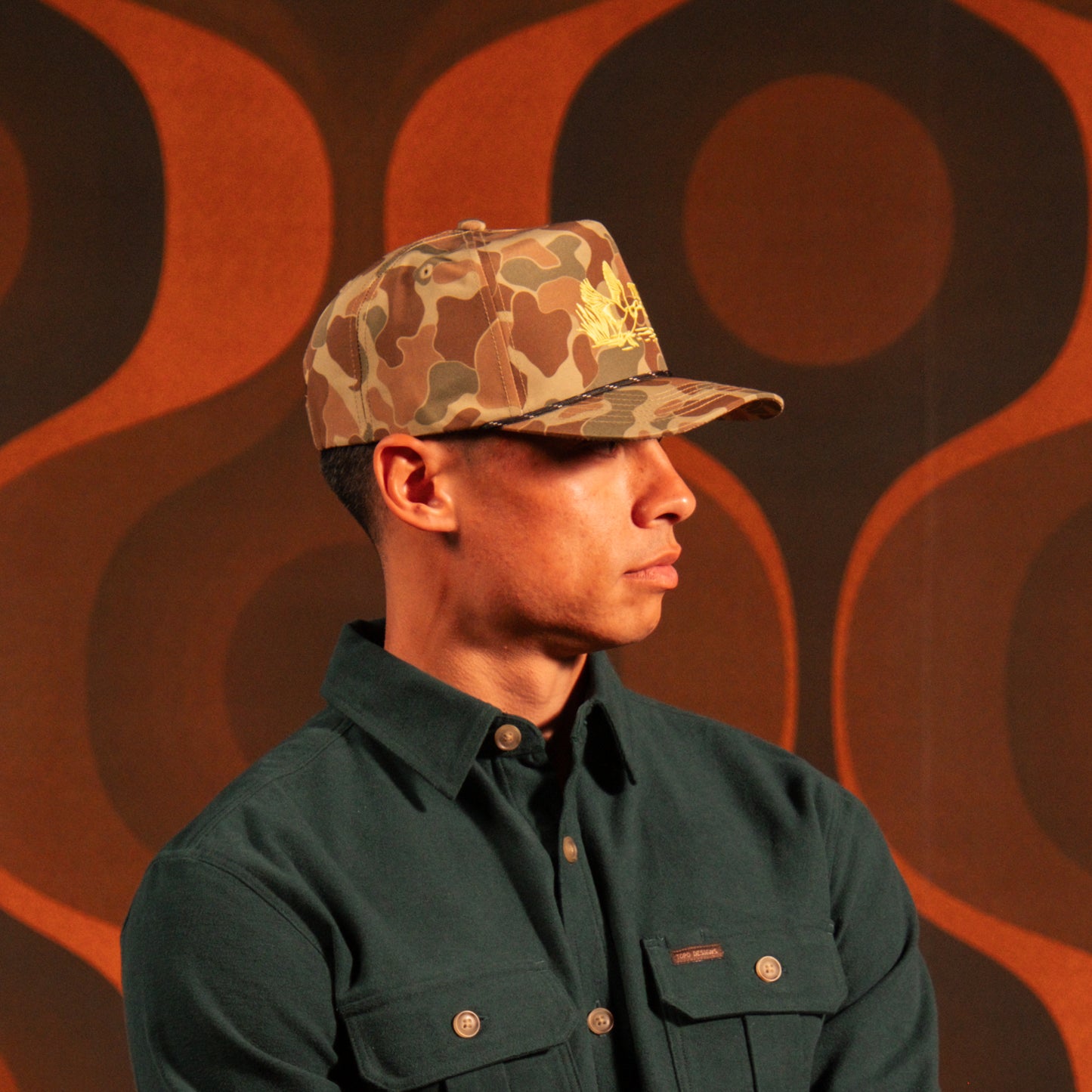 Twill Rope Cap - Duck Camo