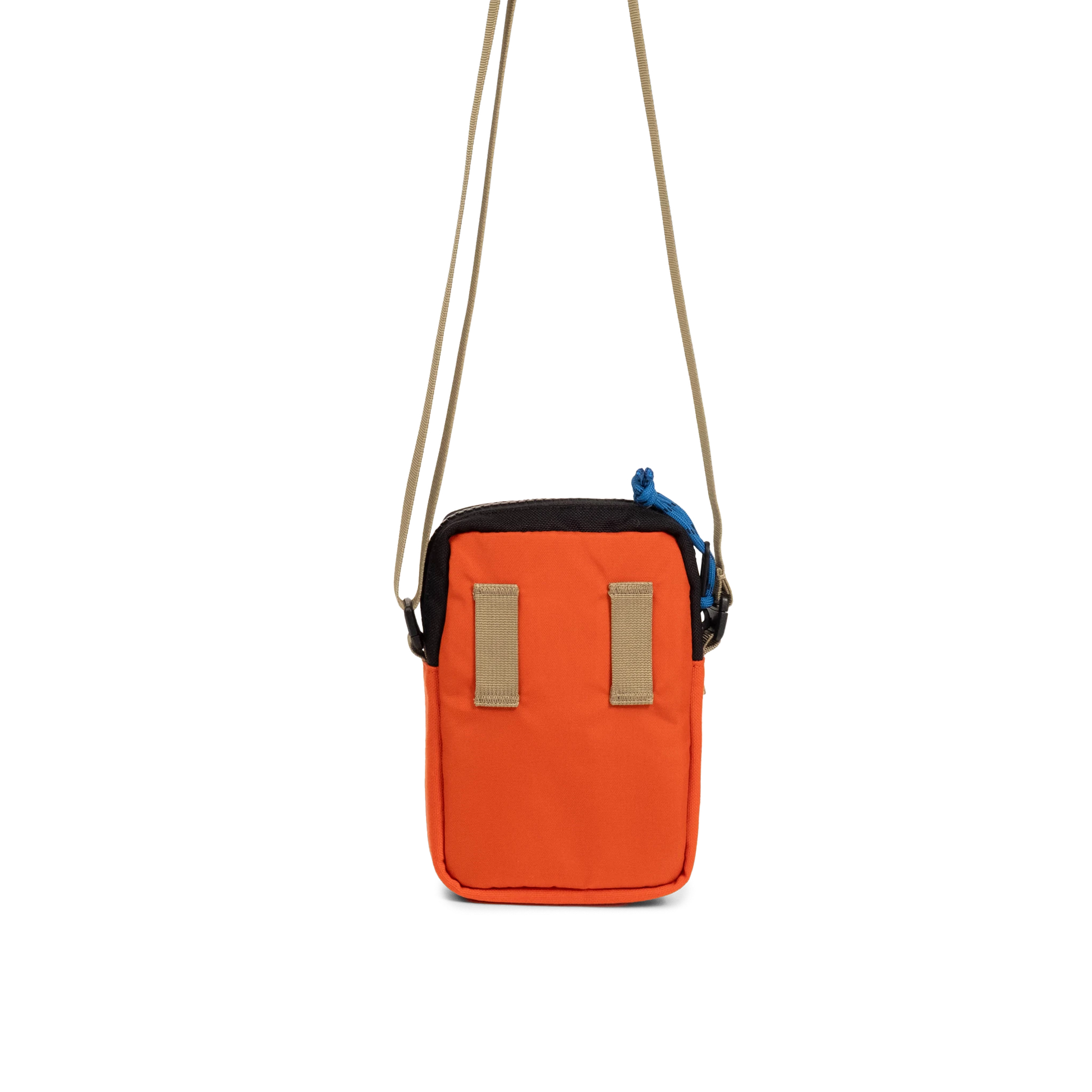 Back View of Topo Designs Mini Shoulder Bag in "Persimmon Haze"