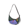 Front View of Topo Designs Moonlight Crossbody Bag in "Very Peri / Forest"