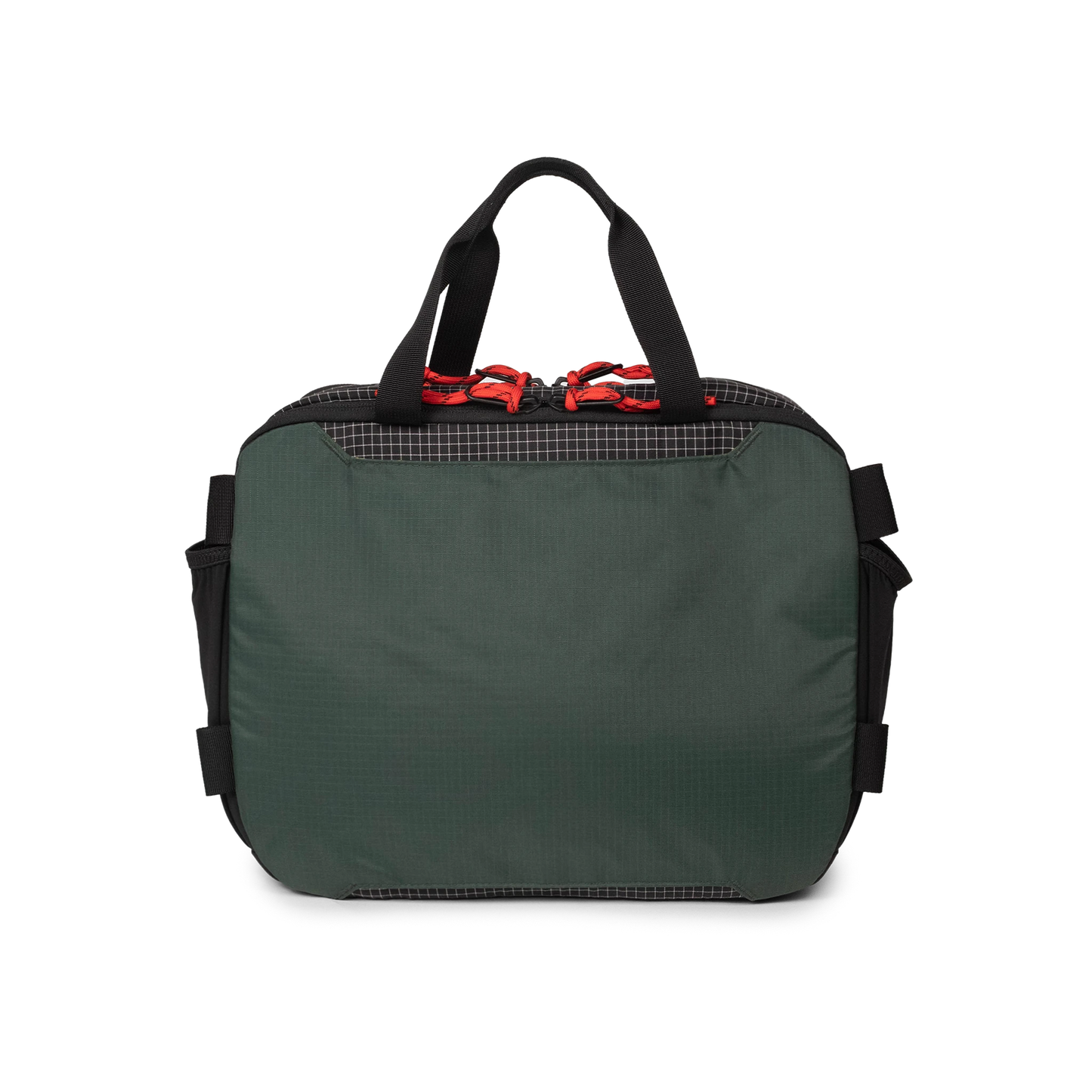 Back View of Topo Designs Mountain Cross Bag in "Grid / Very Peri"