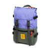 Front View of Topo Designs Rover Pack Classic in "Very Peri / Forest"