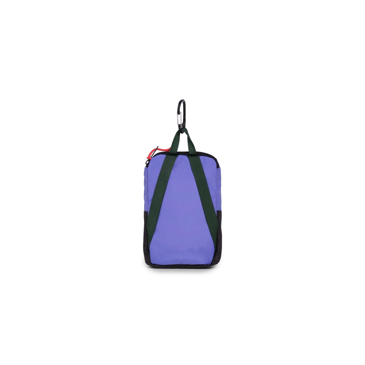 Back View of Topo Designs Rover Pack Micro in "Very Peri / Forest"