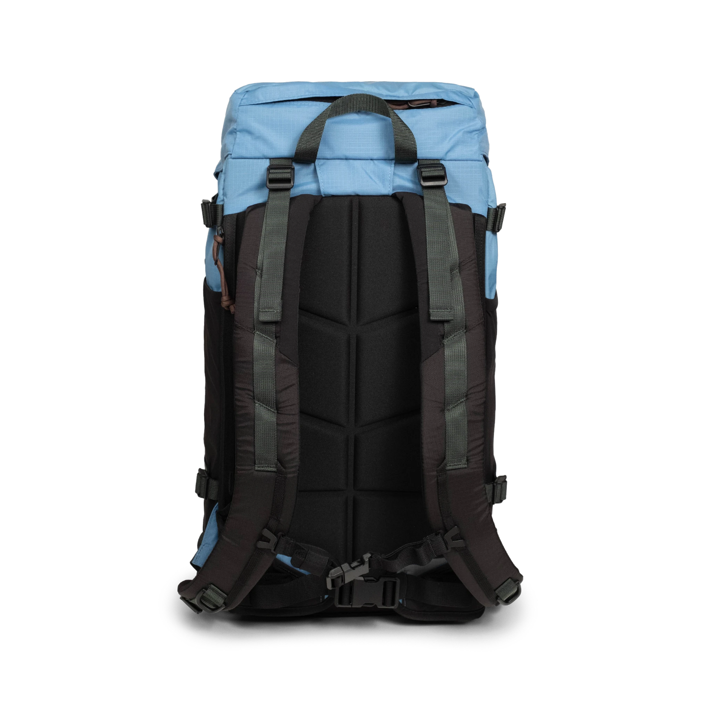 Back View of Topo Designs Rover Trail Pack 22L in "River Blue / Cobblestone"