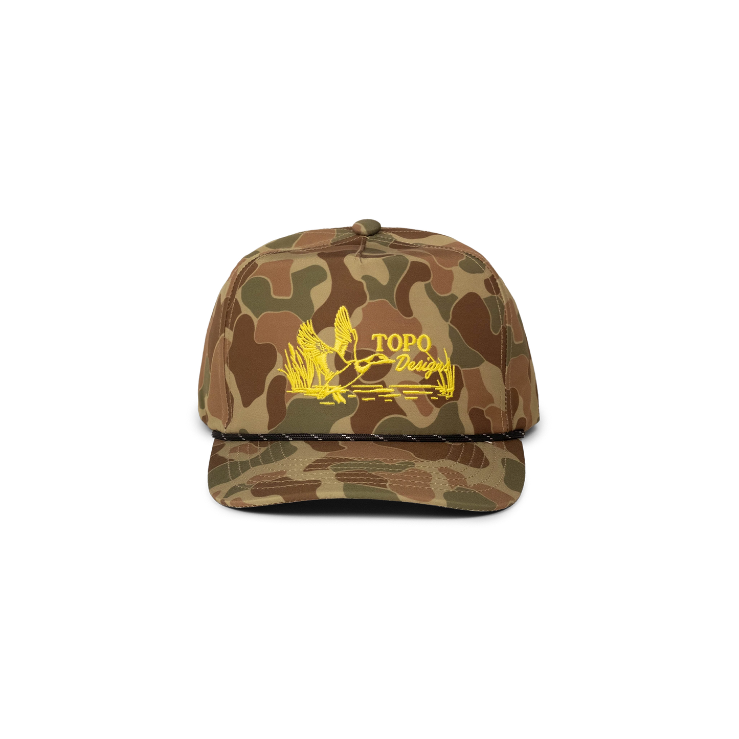 Twill Rope Cap - Duck Camo