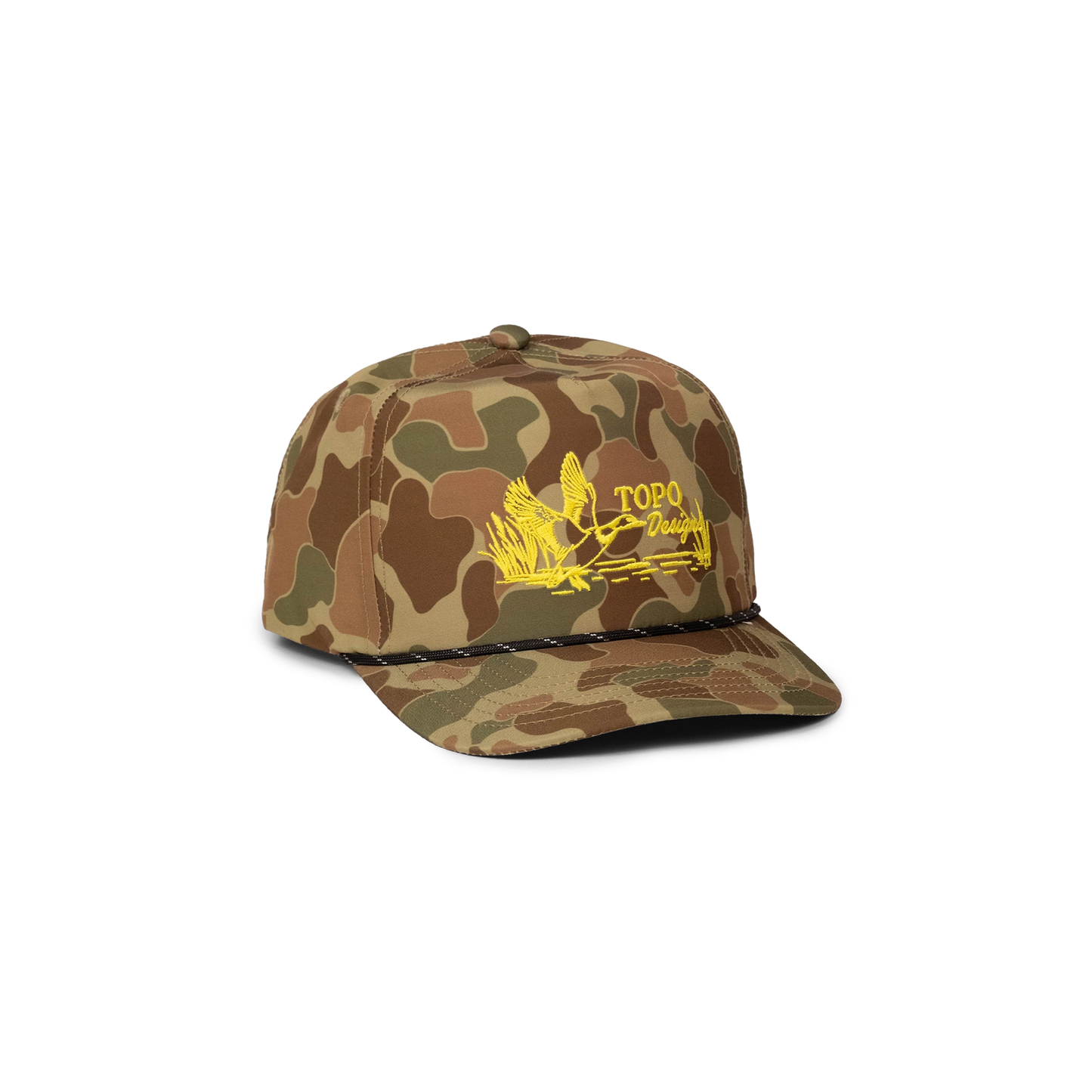 Twill Rope Cap - Duck Camo