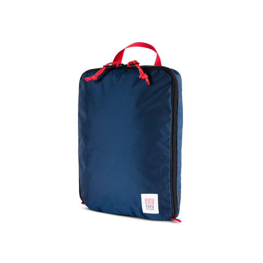 Topo Designs Pack Bag 10L travel packing cube in "Navy" blue.
