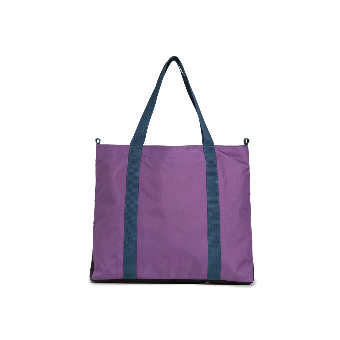 Back image of Topo Designs x AWA Mountain Essential Tote in "Loganberry / Caribbean"