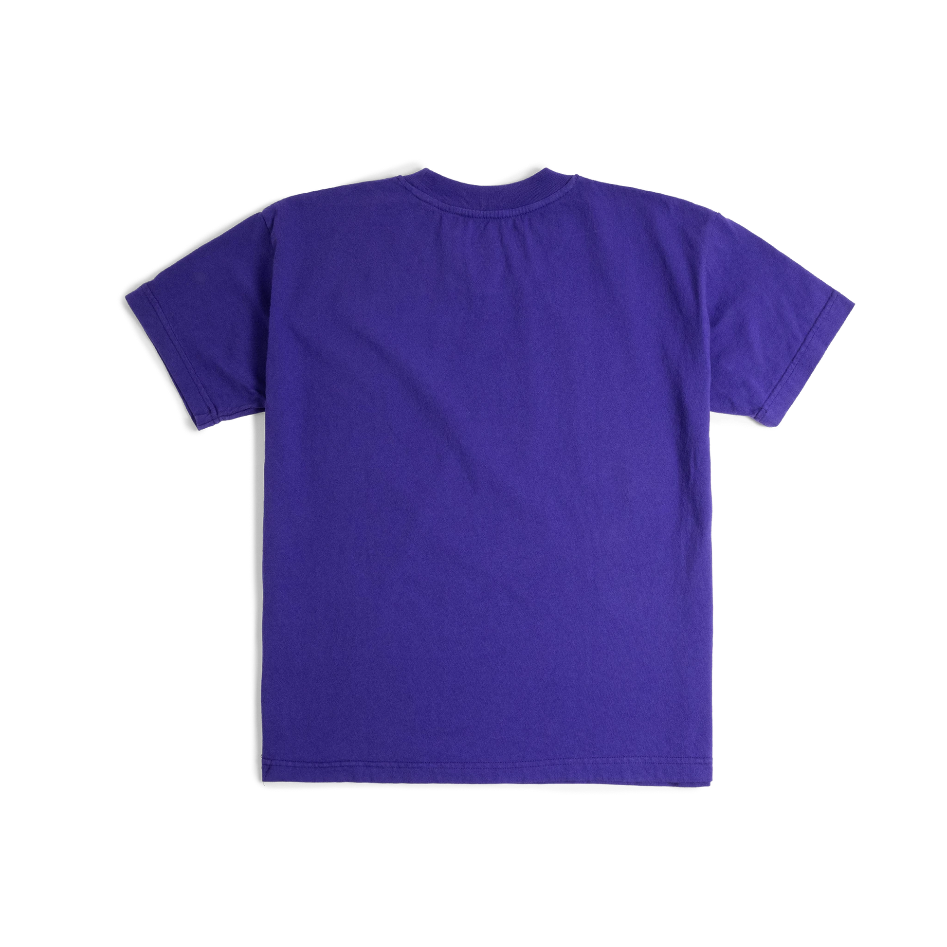 Back image of Topo Designs x Soft Goods Label Tee in "Jelly"