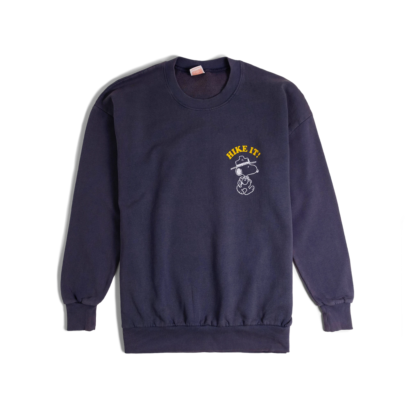 General front image of Topo Designs x TSPTR Hike It Crew in "Navy"