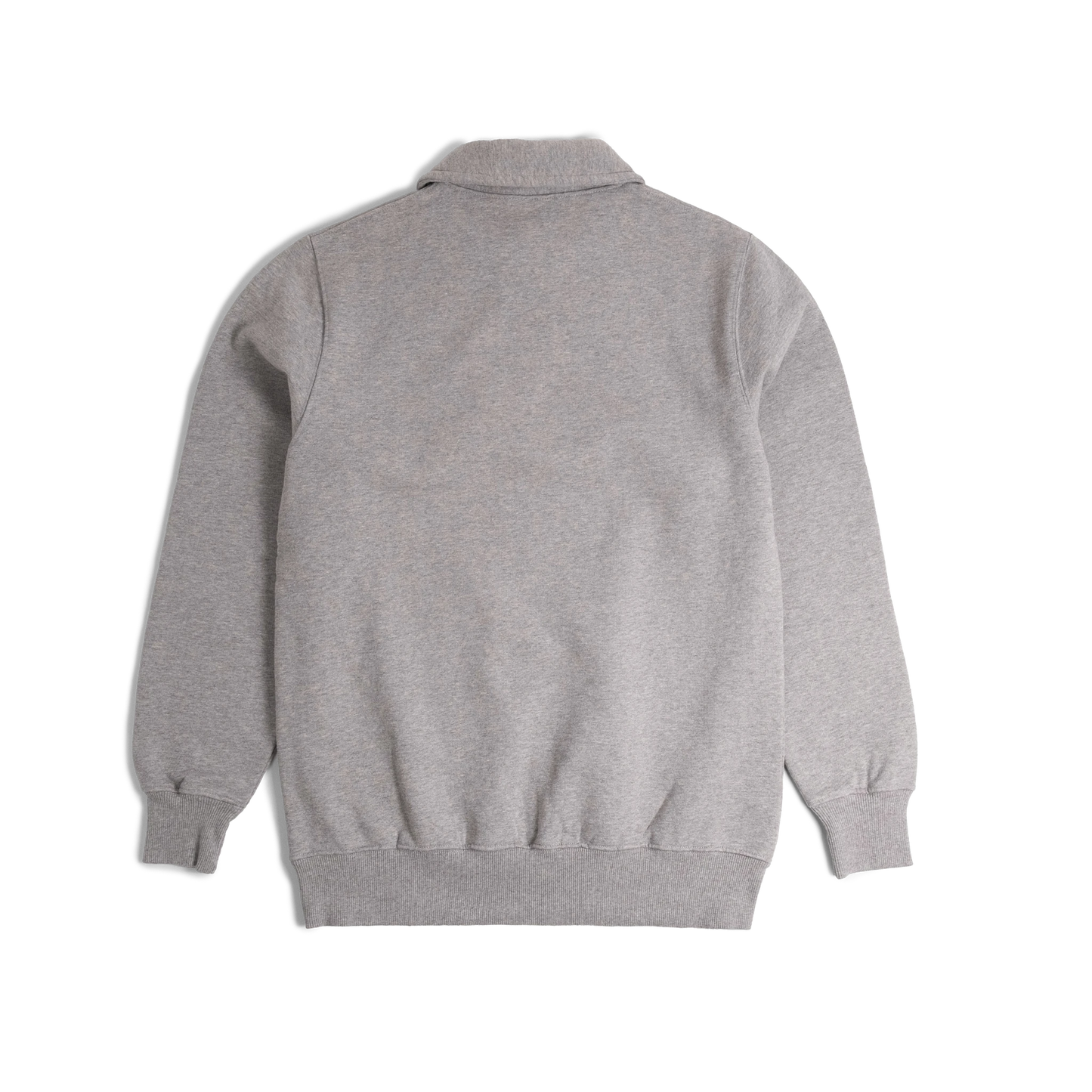 General back image of Topo Designs x TSPTR Woodstock 1/4 Zip in "Grey Marl"