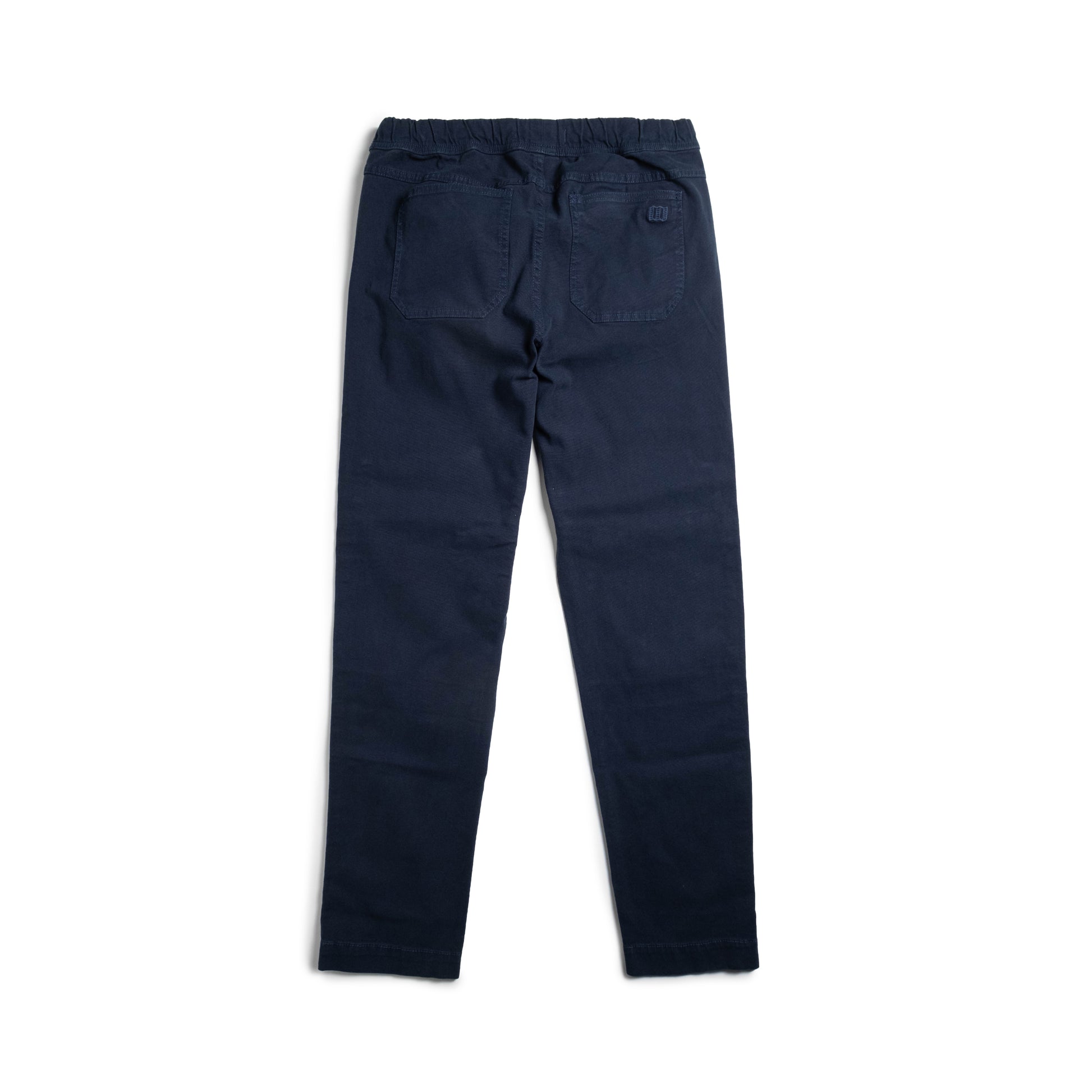Back View of Topo Designs Dirt Pants Slim - Women's in "Midnight"