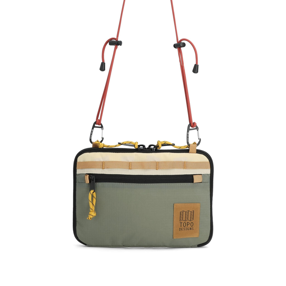 Front View of Topo Designs All Adventure Accessory Bag in "Beetle"