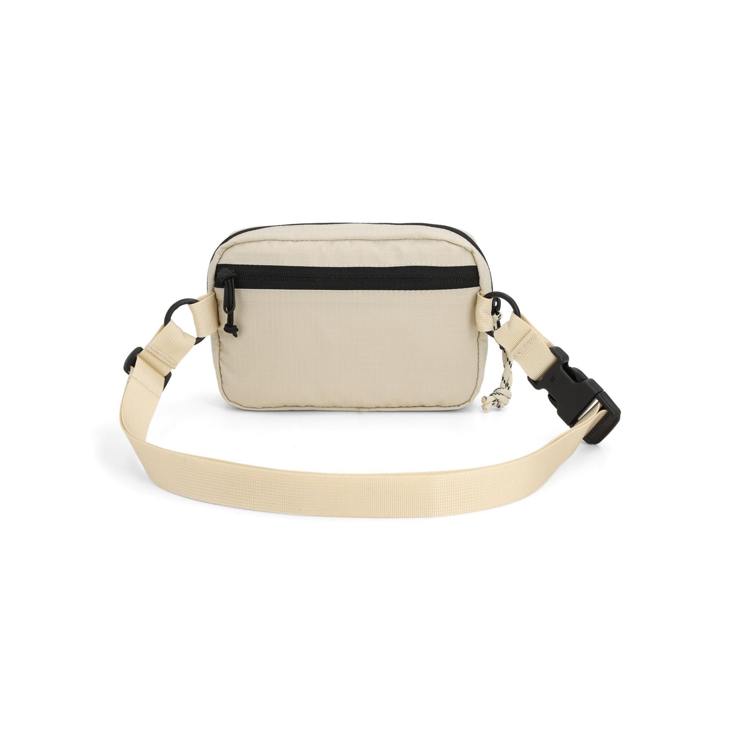 Back View of Topo Designs Ripstop Belt Bag in "Bone White"