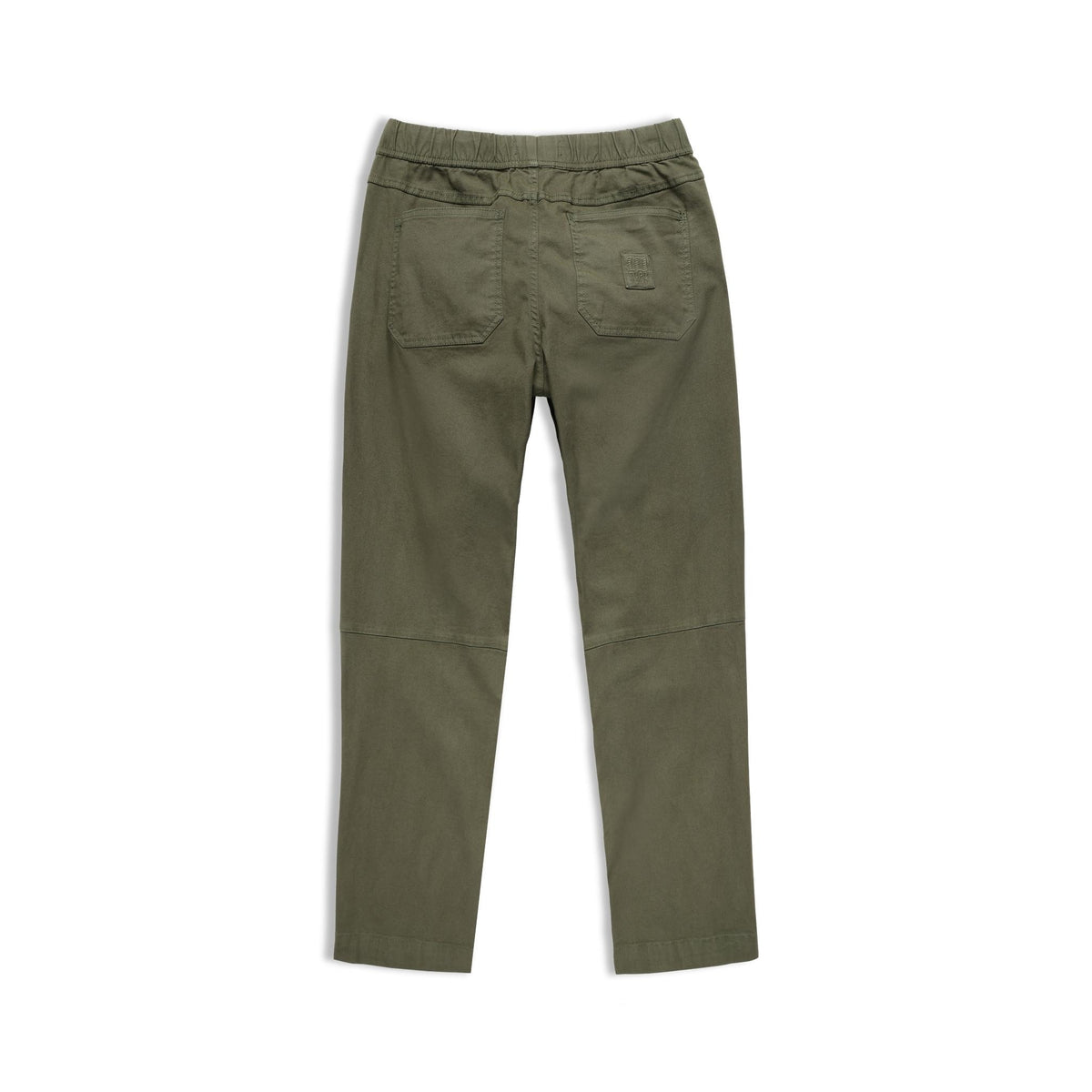 Back View of Topo Designs Dirt Pants Classic - Women's in "Beetle"